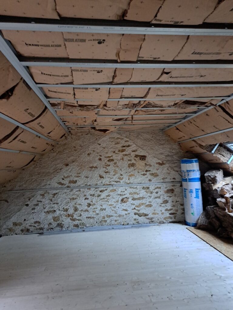 Ouest Menuisiers Plaquistes Travaux D Isolation Et De Charpente Treillieres Charpente 8